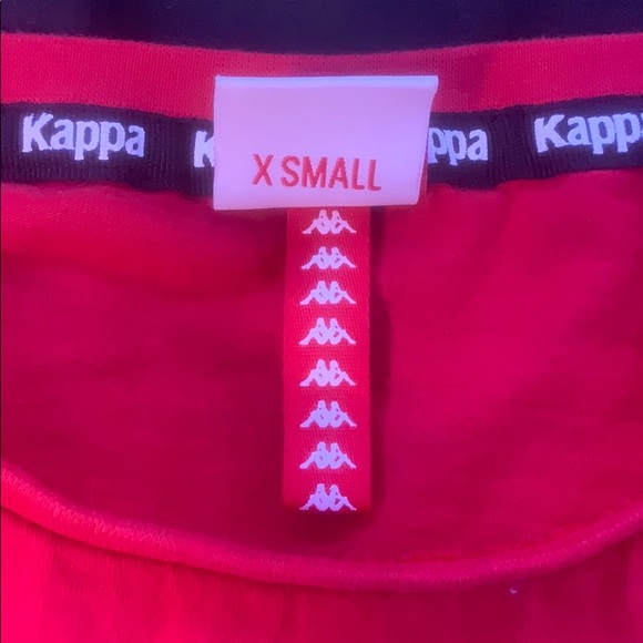 Womens kappa cropped t-shirt - Picture 2 of 2